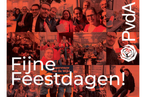 PvdA wenst alle Utrechters fijne feestdagen!